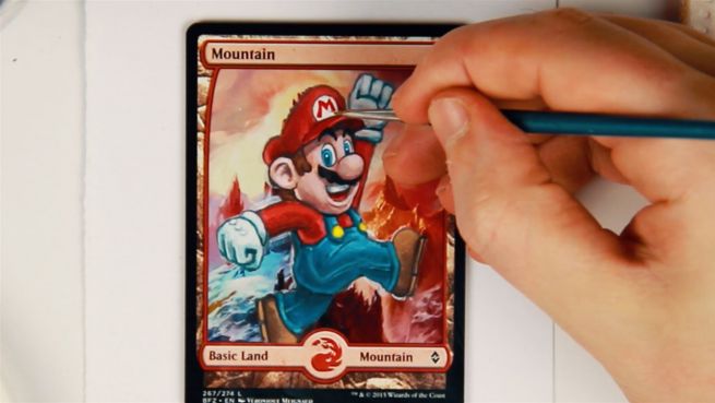 go to Personalisierte Magic-Karte: Super Mario